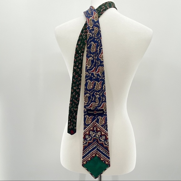 Tommy Hilfiger 100% Linen Tie - Picture 2 of 3